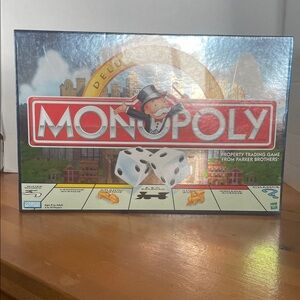 Monopoly Deluxe Edition 1998 Board Game Hasbro New Factory Sealed Vintage